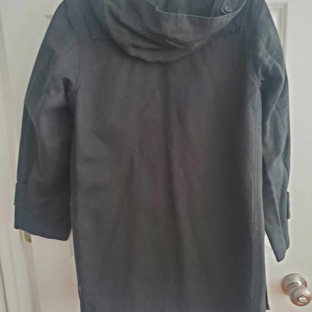 Authentic Burberry Toggle Cotton/Linen Hooded Jac… - image 6